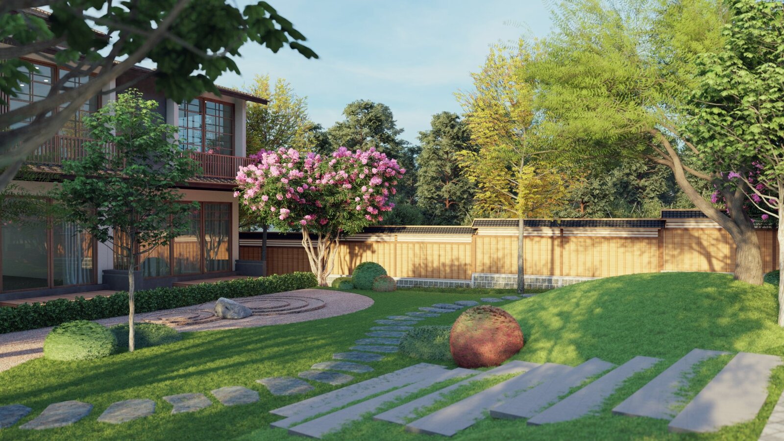 Novaworld Ho Tram - Binh An Morito, Sakura Beach - Landscape Design - 2
